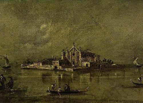 The island of S. Cristoforo Di Murano, Venice, , Giacomo Guardi