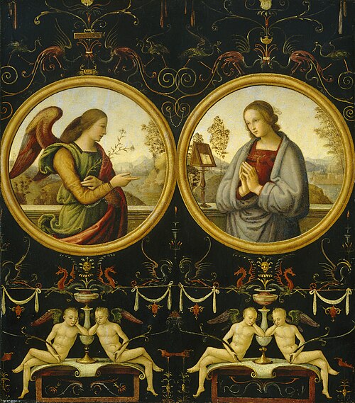 The Annunciation, 1512, Giannicola di Paolo