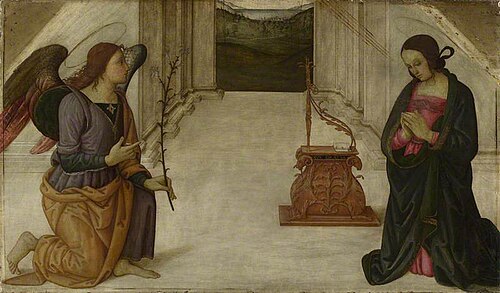 The Annunciation, 1487, Giannicola di Paolo
