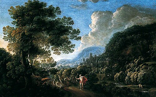 Landscape with Saint George, , Gillis Neyts