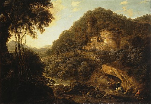 Landscape with Ruins, 1679, Gillis Neyts