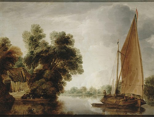 View of a River, 1639, Gillis Peeters