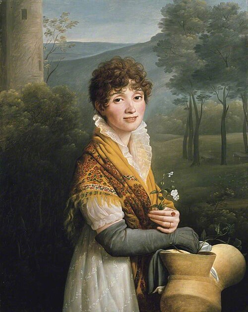 Portrait of a young Woman, 1808, Gioacchino Serangeli