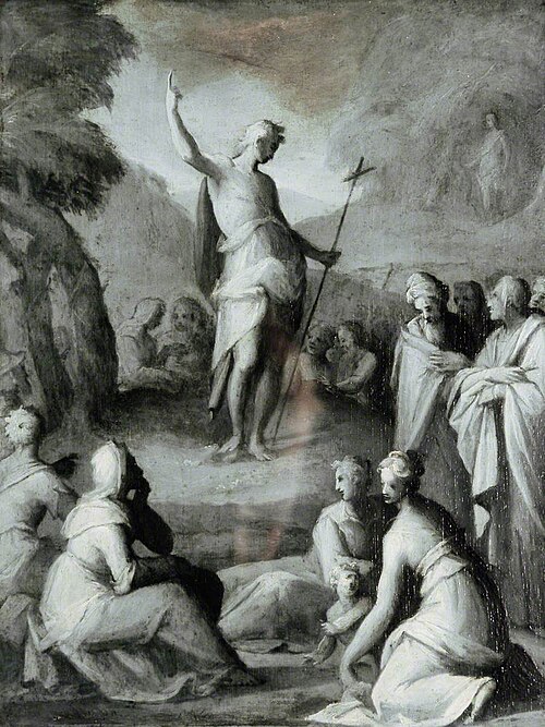 The Preaching of Saint John the Baptist, 1585, Giovanni Balducci