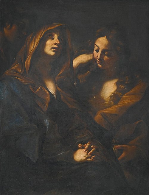 The Two Maries with Saint John the Evangelist, , Giovanni Battista Benaschi