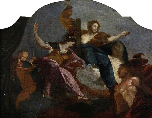 Allegory of Fortitude and Wisdom, , Giovanni Canti