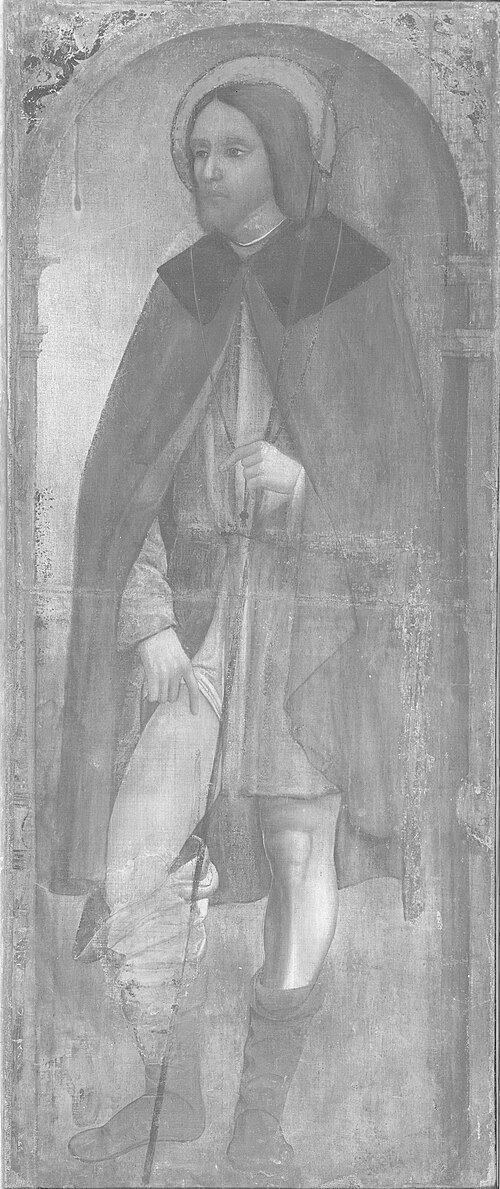 Saint Roch, 1487, Giovanni Canavesio