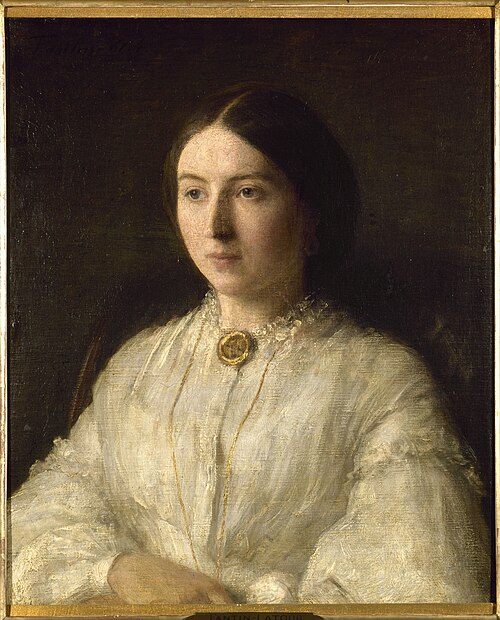 Portrait de Mme Edwin Edwards, 1862, Henri Fantin-Latour