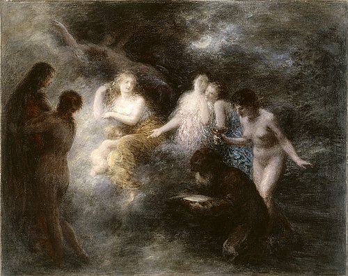 La Tentation de saint Antoine, 1897, Henri Fantin-Latour
