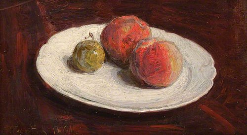 Peaches and Greengages, 1860, Henri Fantin-Latour
