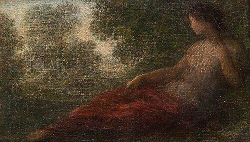 Lady Resting, , Henri Fantin-Latour