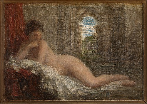 Odalisque, 1904, Henri Fantin-Latour