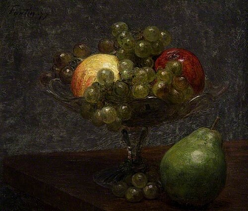 Still Life, 1877, Henri Fantin-Latour