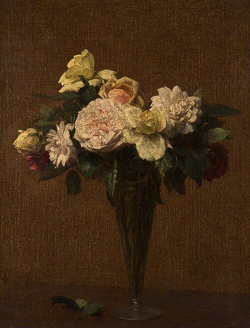 Roses II, 1879, Henri Fantin-Latour