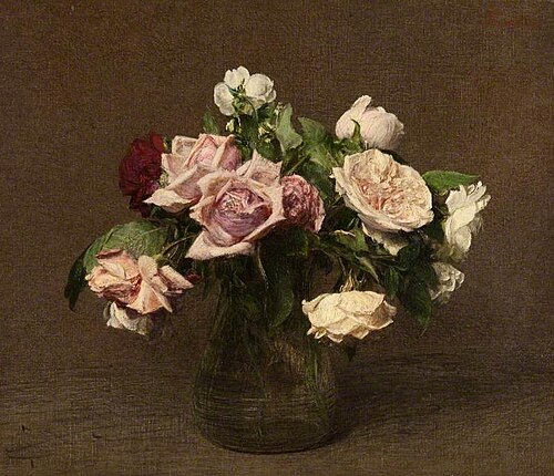 Roses 'La France', 1895, Henri Fantin-Latour