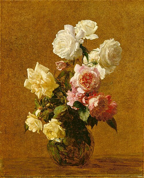 Roses, 1883, Henri Fantin-Latour