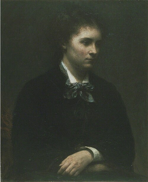 Portrait of Miss Edith Crowe, 1874, Henri Fantin-Latour