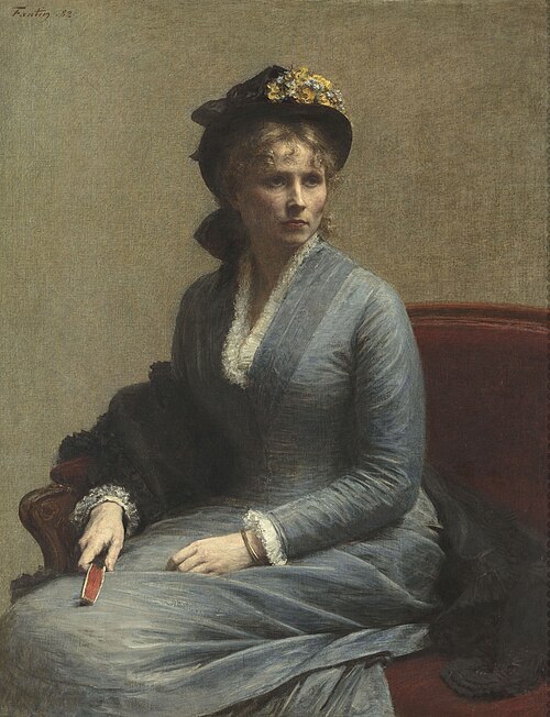 Charlotte Dubourg, 1882, Henri Fantin-Latour