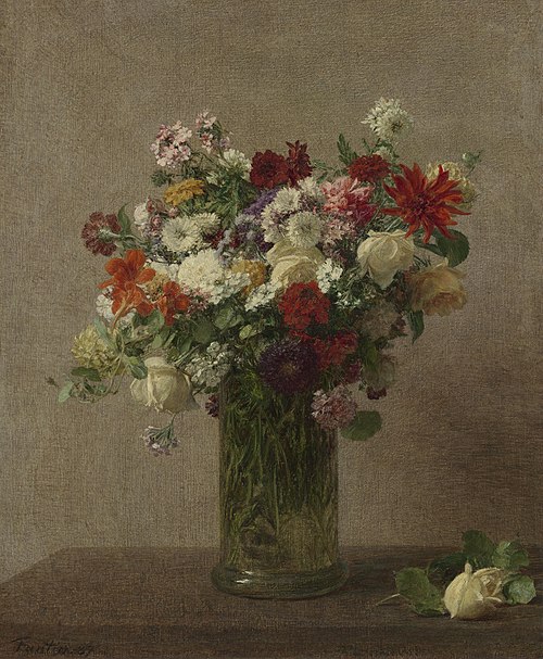 Flowers from Normandy, 1887, Henri Fantin-Latour
