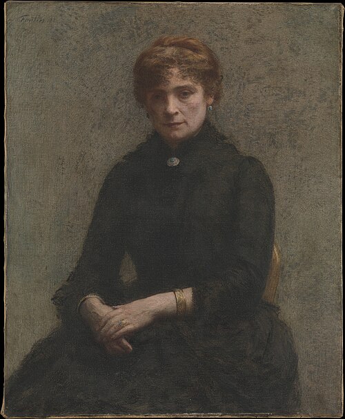 Portrait of a Woman, 1885, Henri Fantin-Latour