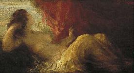 Reclining female nude, 1885, Henri Fantin-Latour