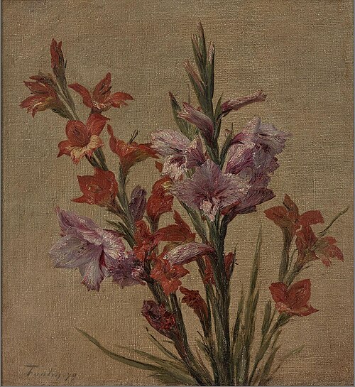 Glaïeuls, 1879, Henri Fantin-Latour