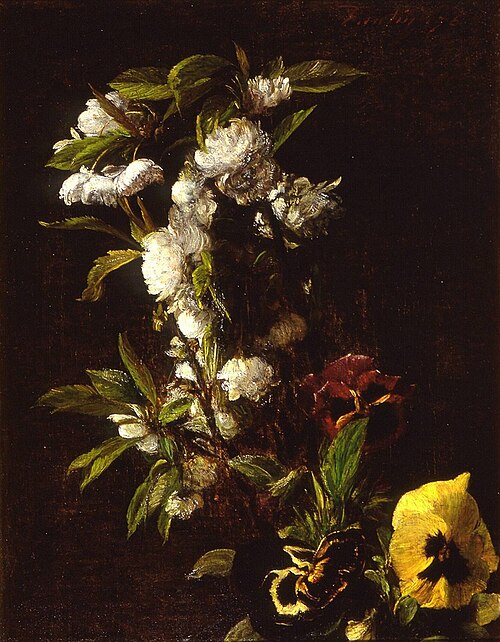 Flowers, 1876, Henri Fantin-Latour
