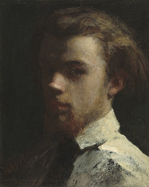 Self-Portrait, 1858, Henri Fantin-Latour