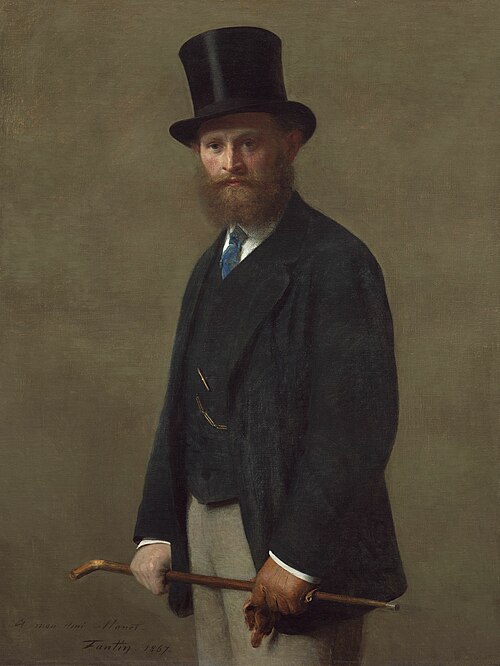 Édouard Manet, 1867, Henri Fantin-Latour