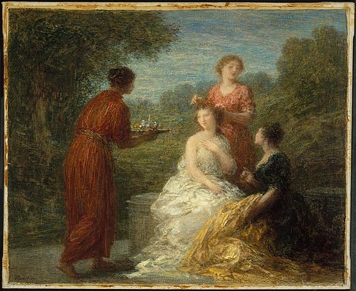 La Toilette, , Henri Fantin-Latour
