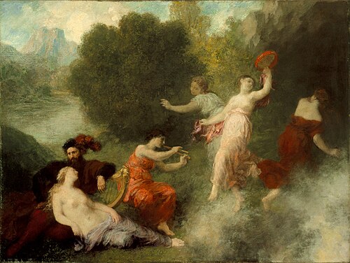 Tannhäuser on the Venusberg, 1864, Henri Fantin-Latour