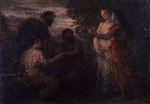 Homage to Schumann, , Henri Fantin-Latour