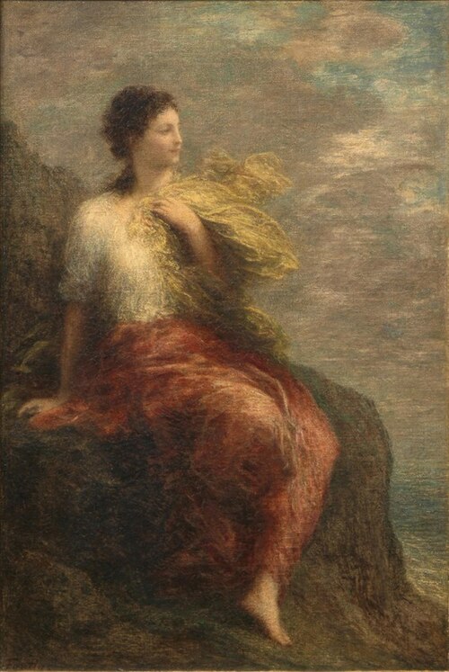 Ariadne auf Naxos (Méditation), 1882, Henri Fantin-Latour