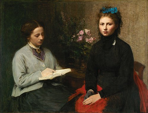 La Liseuse, 1870, Henri Fantin-Latour