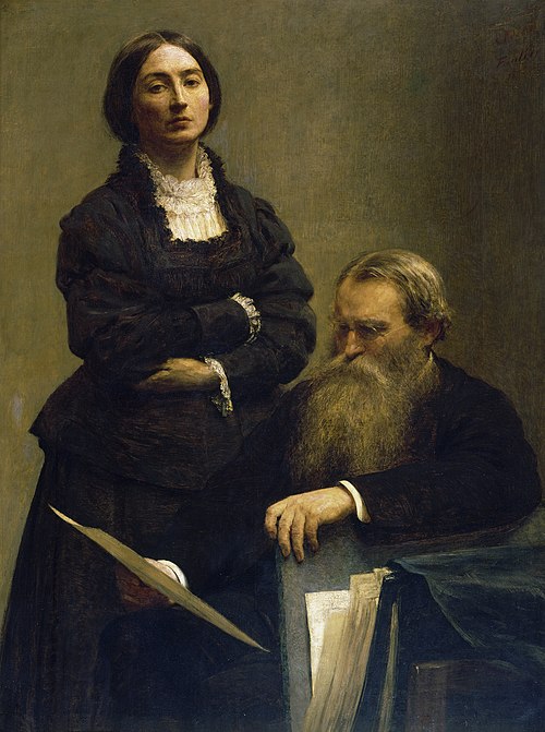 Mr and Mrs Edwin Edwards, 1875, Henri Fantin-Latour