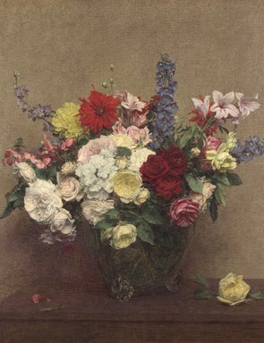 The Rosy Wealth of June, 1886, Henri Fantin-Latour