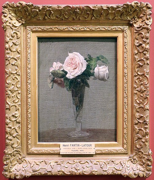 Fleurs, 1872, Henri Fantin-Latour