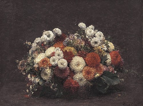 Blumenstillleben, , Henri Fantin-Latour