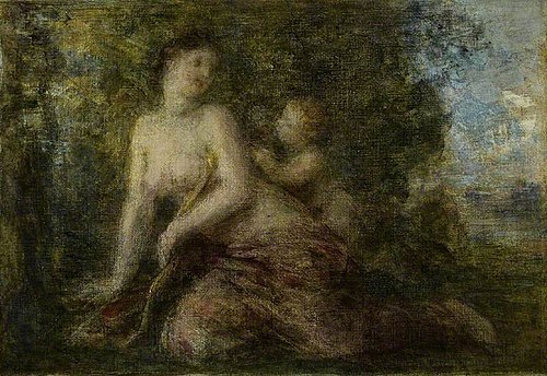 Venus and Cupid, , Henri Fantin-Latour