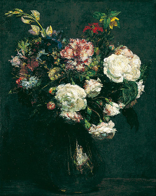 Vase of Flowers, 1877, Henri Fantin-Latour