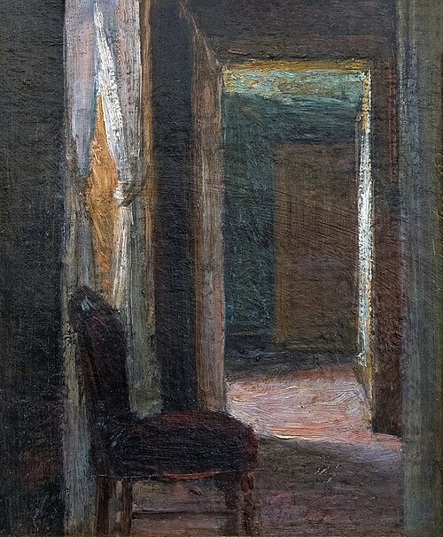 La chaise à la fenêtre, 1861, Henri Fantin-Latour