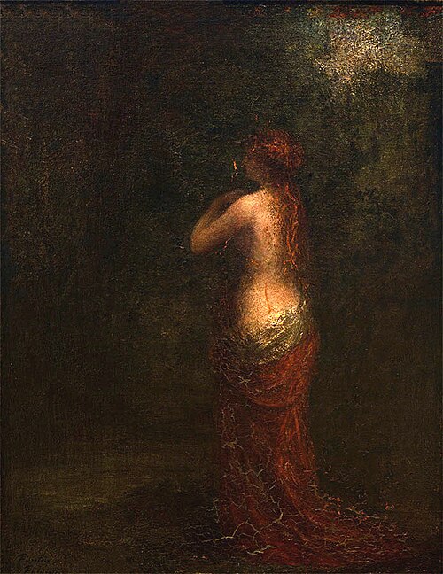 The nymph, 1850, Henri Fantin-Latour