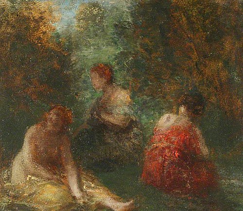 The Bathers, 1872, Henri Fantin-Latour