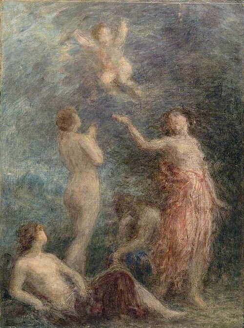 L'amour vainqueur (Love Triumphant), 1872, Henri Fantin-Latour