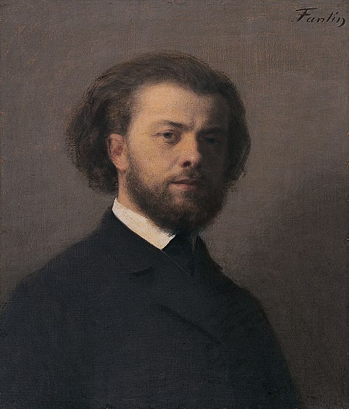 Self-portrait, 1867, Henri Fantin-Latour