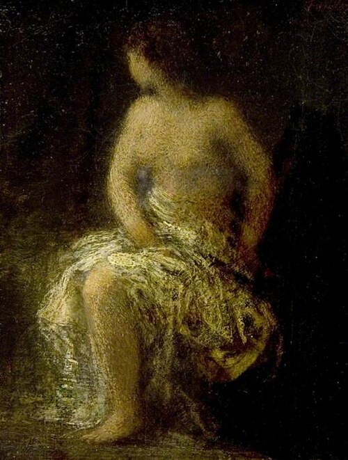 The Bather, , Henri Fantin-Latour