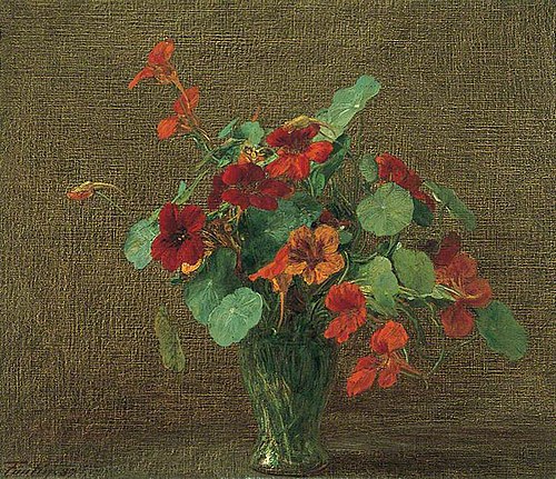 Capucines, 1887, Henri Fantin-Latour