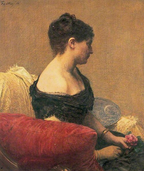 Mme Léon Maître, 1884, Henri Fantin-Latour