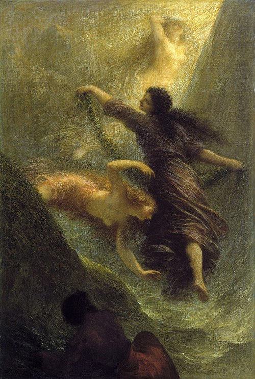 The Rhinegold, 1888, Henri Fantin-Latour