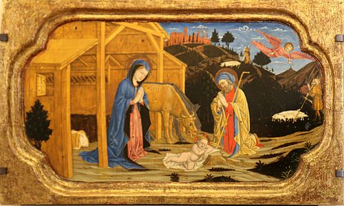 Nativité, 1455, Giovanni Francesco da Rimini